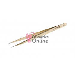 Penseta pentru gene false fir cu fir ONLYOU HL-11A Gold - de inalta precizie